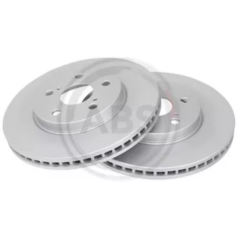 Jeu de 2 disques de frein avant A.B.S. 17460