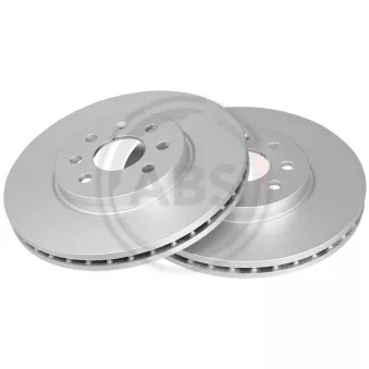 Jeu de 2 disques de frein avant A.B.S. 17463