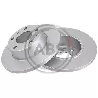 Jeu de 2 disques de frein arrière A.B.S.