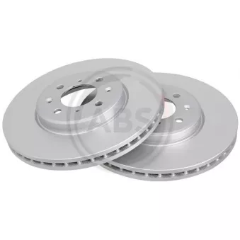 Jeu de 2 disques de frein avant A.B.S.