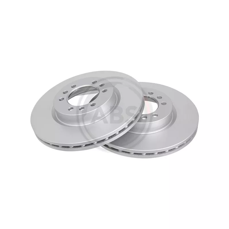 Jeu de 2 disques de frein avant A.B.S. 17486