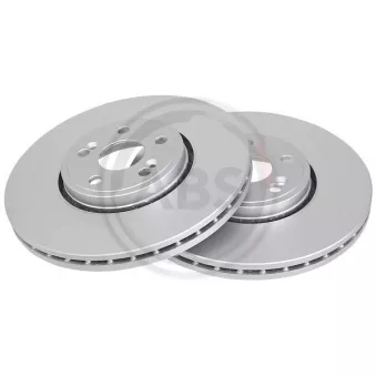 Jeu de 2 disques de frein avant A.B.S. 17506
