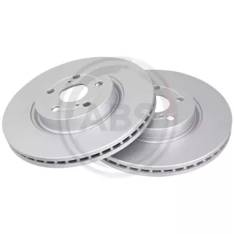 Jeu de 2 disques de frein avant A.B.S. 17510