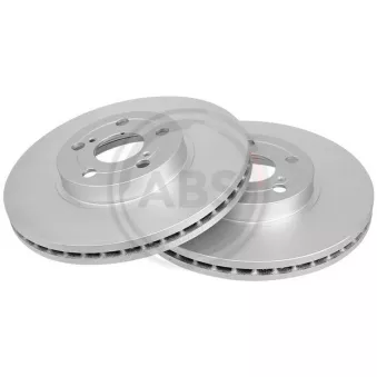 Jeu de 2 disques de frein avant A.B.S. 17511