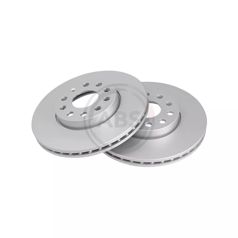 Jeu de 2 disques de frein avant A.B.S. 17521