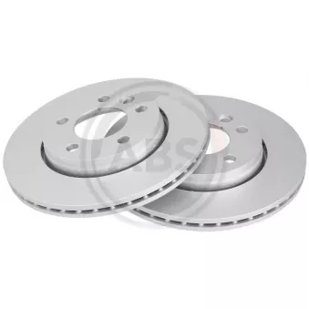 Jeu de 2 disques de frein arrière A.B.S. 17525