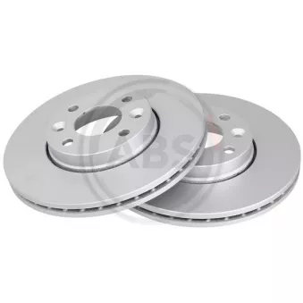 Jeu de 2 disques de frein avant A.B.S. 17541