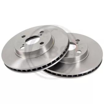 Jeu de 2 disques de frein avant A.B.S. 17543