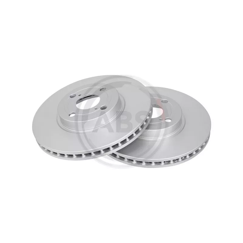 Jeu de 2 disques de frein avant A.B.S. 17544