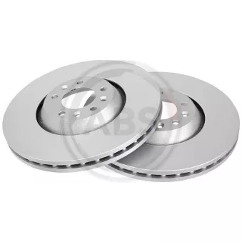 Jeu de 2 disques de frein avant A.B.S. 17554