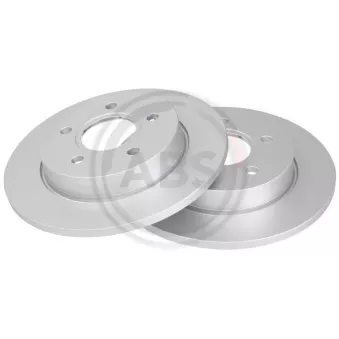 Jeu de 2 disques de frein arrière A.B.S. 17583