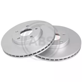Jeu de 2 disques de frein avant A.B.S. 17586
