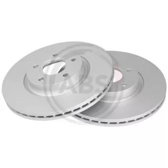 Jeu de 2 disques de frein avant A.B.S. 17587
