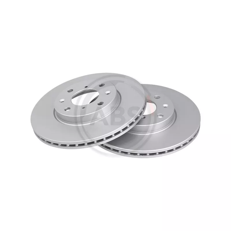 Jeu de 2 disques de frein avant A.B.S. 17588