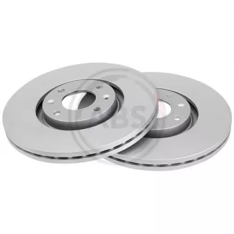 Jeu de 2 disques de frein avant A.B.S. 17590