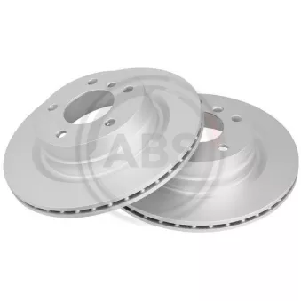 Jeu de 2 disques de frein arrière A.B.S. 17603