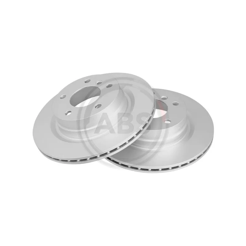 Jeu de 2 disques de frein arrière A.B.S. 17603