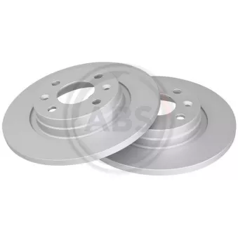 Jeu de 2 disques de frein avant A.B.S. 17619