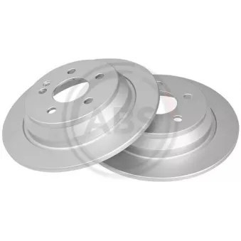 Jeu de 2 disques de frein arrière A.B.S.