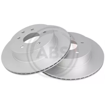 Jeu de 2 disques de frein arrière A.B.S. 17632