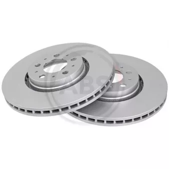 Jeu de 2 disques de frein avant A.B.S. 17634