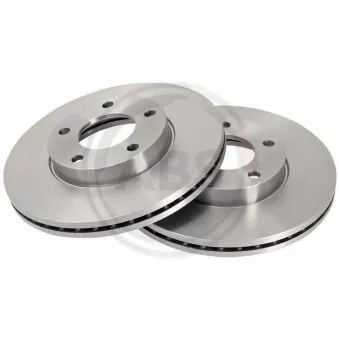 Jeu de 2 disques de frein avant A.B.S. 17636