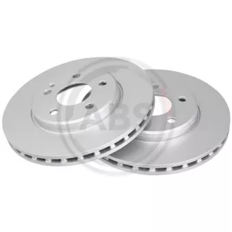 Jeu de 2 disques de frein avant A.B.S. 17647