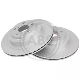 Jeu de 2 disques de frein arrière A.B.S. 17658
