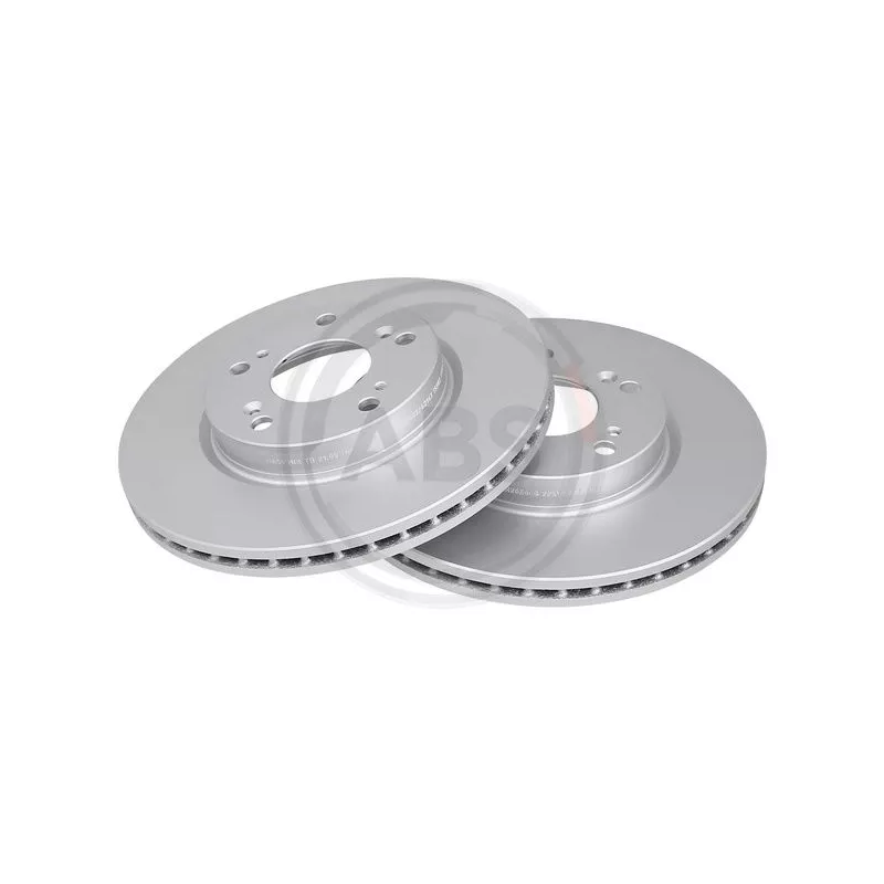 Jeu de 2 disques de frein avant A.B.S. 17659