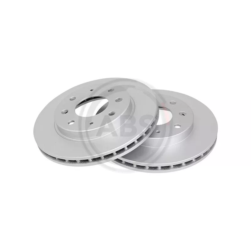 Jeu de 2 disques de frein avant A.B.S. 17669