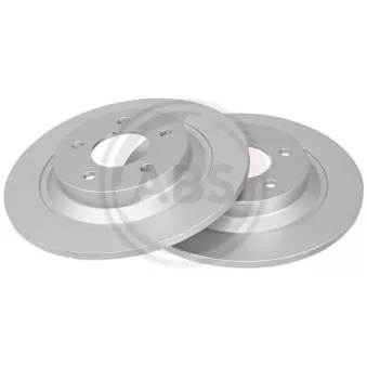 Jeu de 2 disques de frein arrière A.B.S.