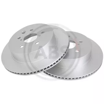 Jeu de 2 disques de frein arrière A.B.S.