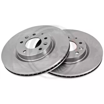 Jeu de 2 disques de frein avant A.B.S. 17694