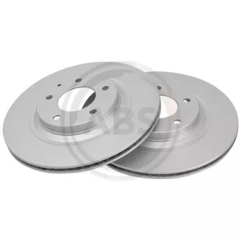 Jeu de 2 disques de frein arrière A.B.S.