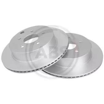 Jeu de 2 disques de frein arrière A.B.S.