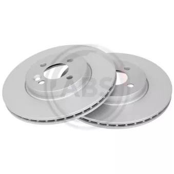 Jeu de 2 disques de frein avant A.B.S. 17706