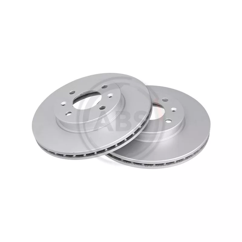 Jeu de 2 disques de frein avant A.B.S. 17724