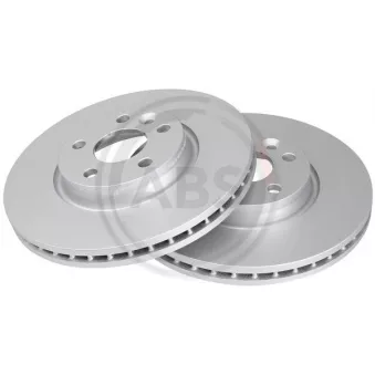 Jeu de 2 disques de frein avant A.B.S. 17752