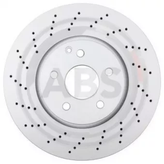 Jeu de 2 disques de frein avant A.B.S. 17759
