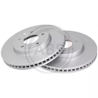 Jeu de 2 disques de frein avant A.B.S. 17763
