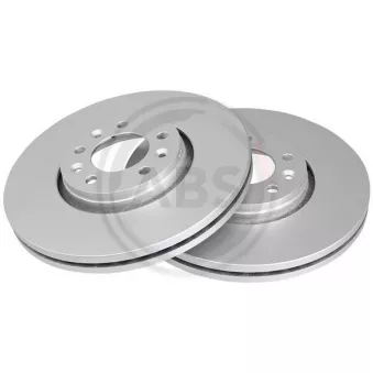 Jeu de 2 disques de frein avant A.B.S. 17773