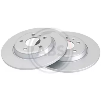 Jeu de 2 disques de frein arrière A.B.S.