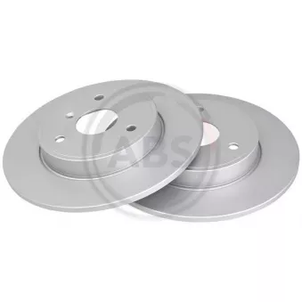 Jeu de 2 disques de frein avant A.B.S. 17789