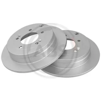 Jeu de 2 disques de frein arrière A.B.S.