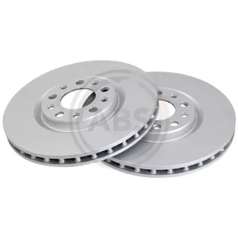 Jeu de 2 disques de frein avant A.B.S. 17856