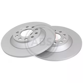 Jeu de 2 disques de frein arrière A.B.S.