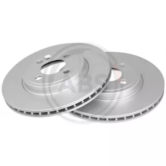 Jeu de 2 disques de frein avant A.B.S. 17865