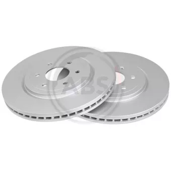 Jeu de 2 disques de frein avant A.B.S. 17888
