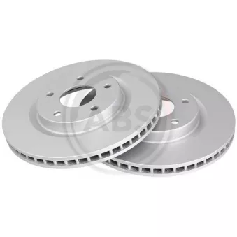 Jeu de 2 disques de frein avant A.B.S. 17889
