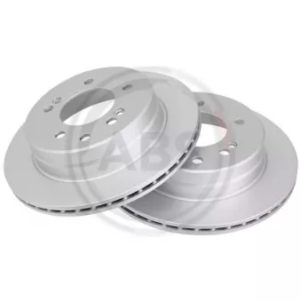 Jeu de 2 disques de frein arrière A.B.S.